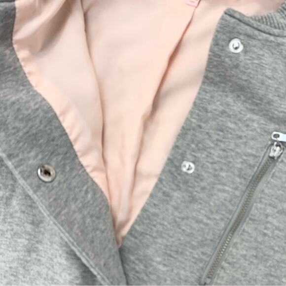 Raglan Colorblock Contrast Varsity Jacket - Picture 8 of 11